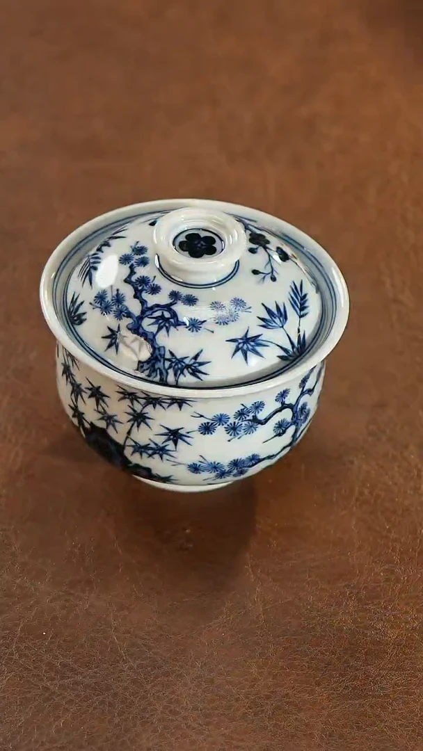 【闪购商品】杯景德镇陶瓷杯盖碗1