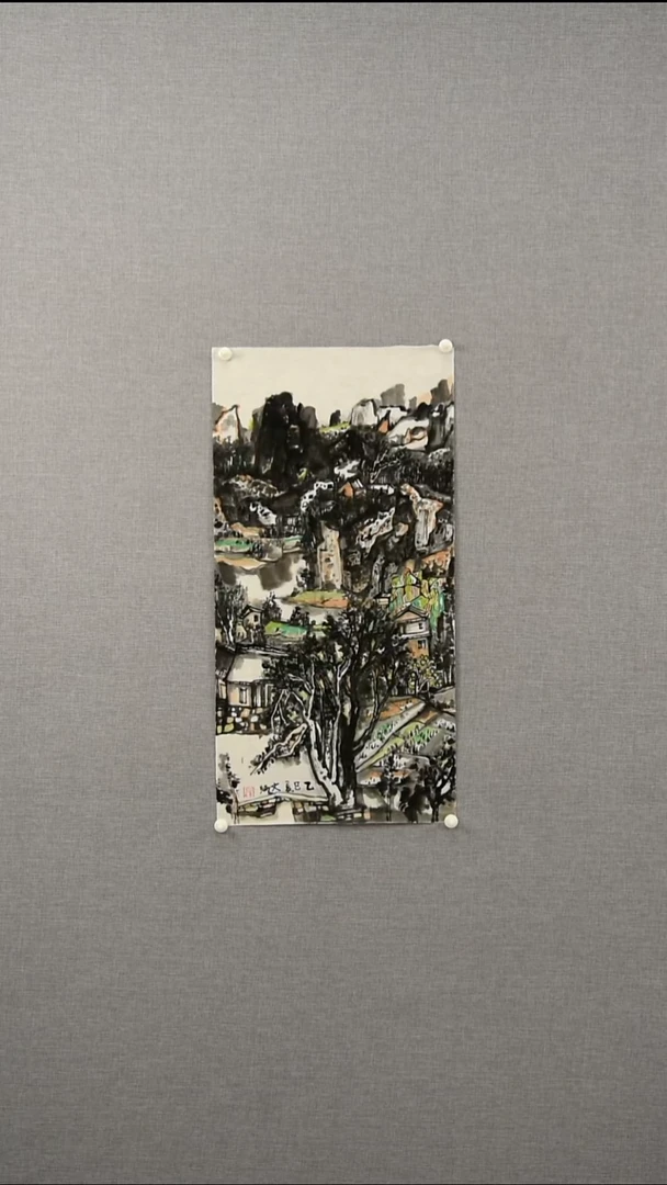 国画苏老师-山水-2.1平尺-05