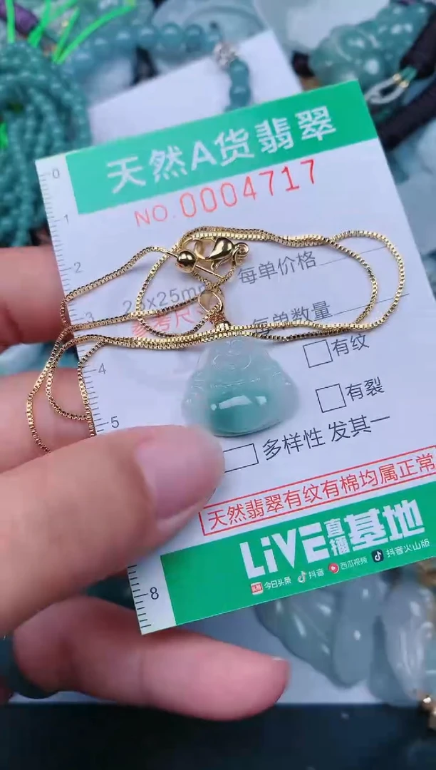 颈饰未镶嵌翡翠.0004717