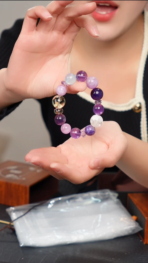 未镶嵌手链水晶高阶多宝水晶手链23