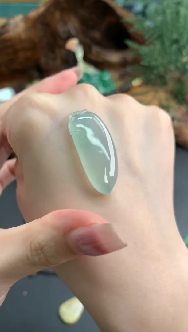 吊坠(不含链)未镶嵌翡翠翡翠饰品-219