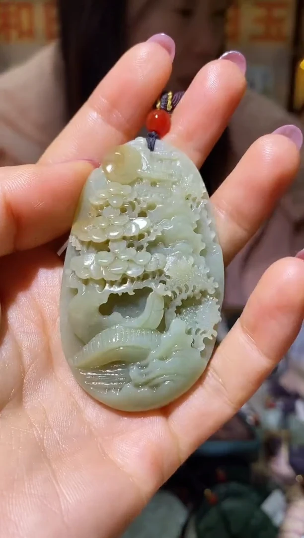 颈饰未镶嵌和田玉1