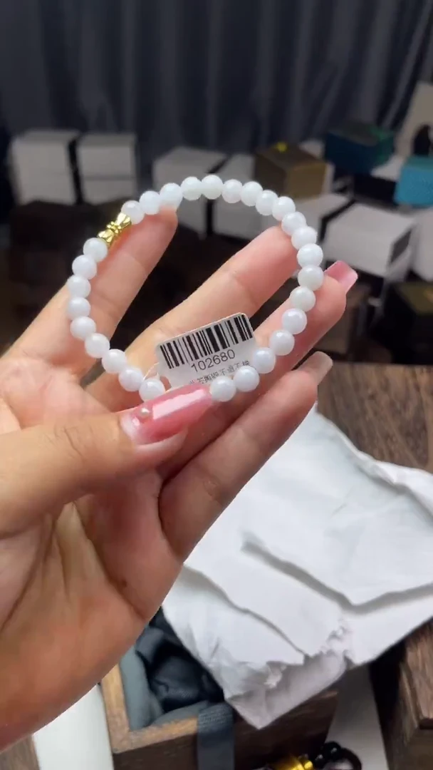 未镶嵌手链翡翠手串