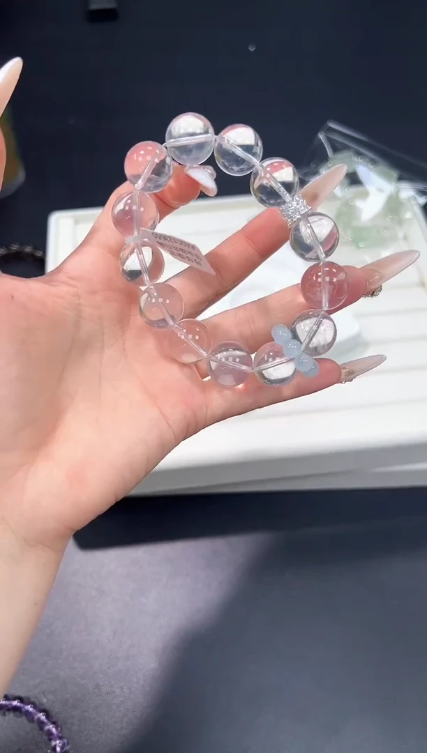 水晶手串未镶嵌26A多样性发其一【1条】默认微瑕