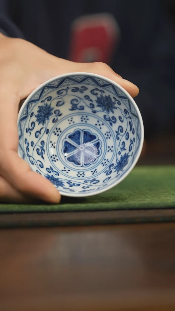 【闪购商品】杯柴窑青花破价福利