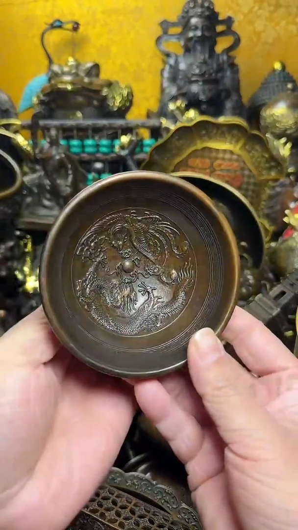 铜器摆件收收藏藏