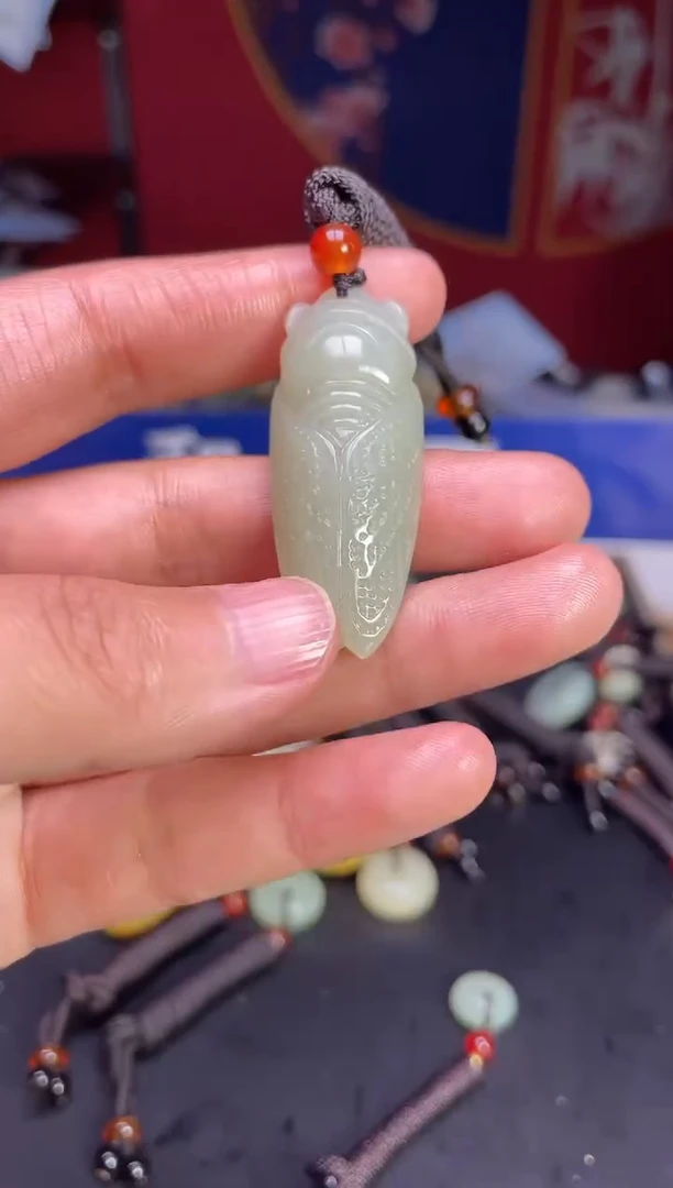 颈饰未镶嵌和田玉123