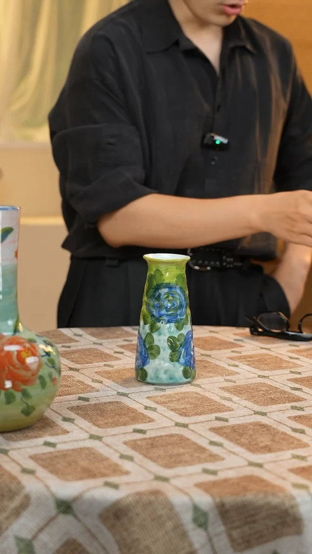 景德镇艺术感手作花瓶-