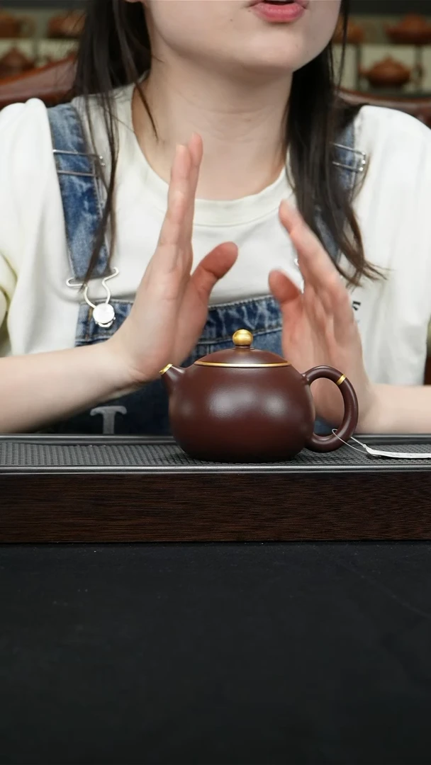 茶壶紫砂宜兴紫砂270cc0381