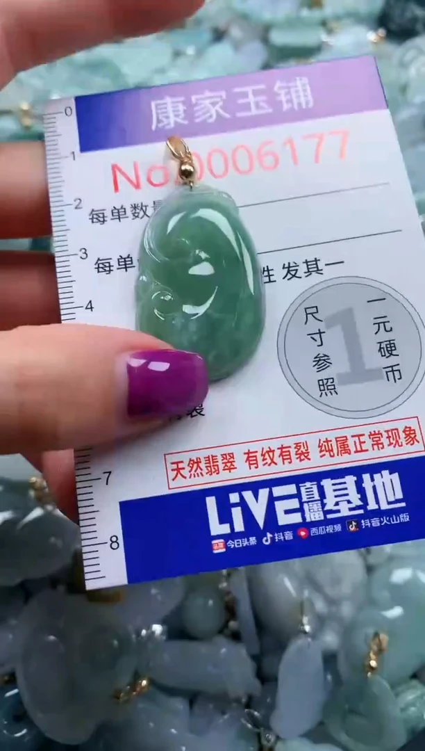 颈饰未镶嵌翡翠6177