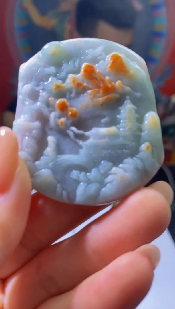 【闪购商品】翡翠吊坠(不含链)未镶嵌闪购链接HDJ004