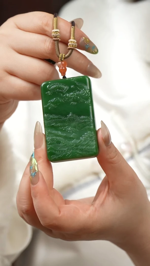 未镶嵌和田玉挂件吊坠