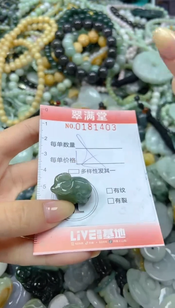 颈饰未镶嵌翡翠闪购0181403