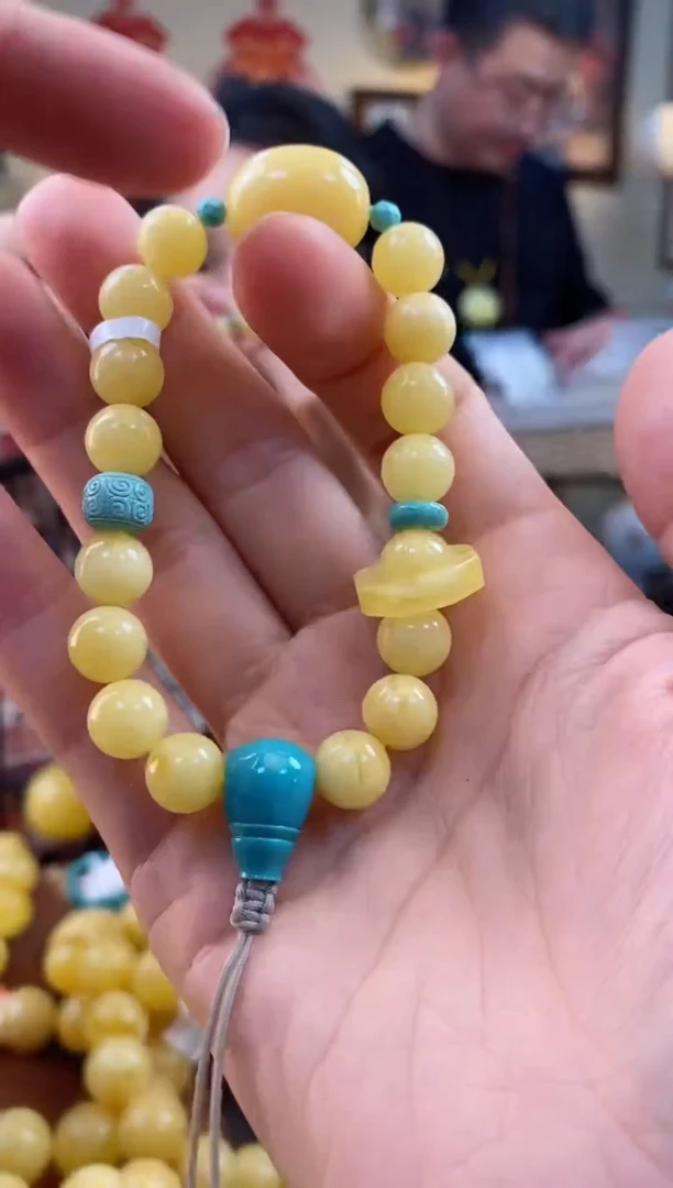 【闪购商品】蜜蜡手串未镶嵌手串