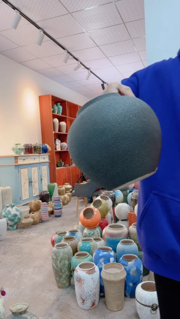 【闪购商品】瓶zd16 陶瓷花瓶无花微瑕