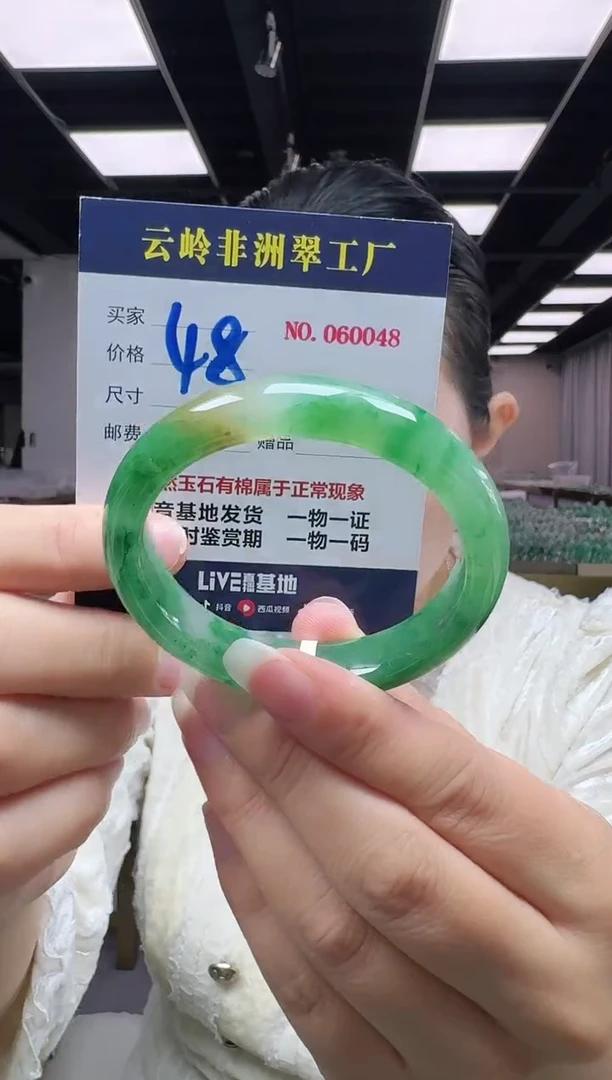 未镶嵌手镯石英质玉口径54.1