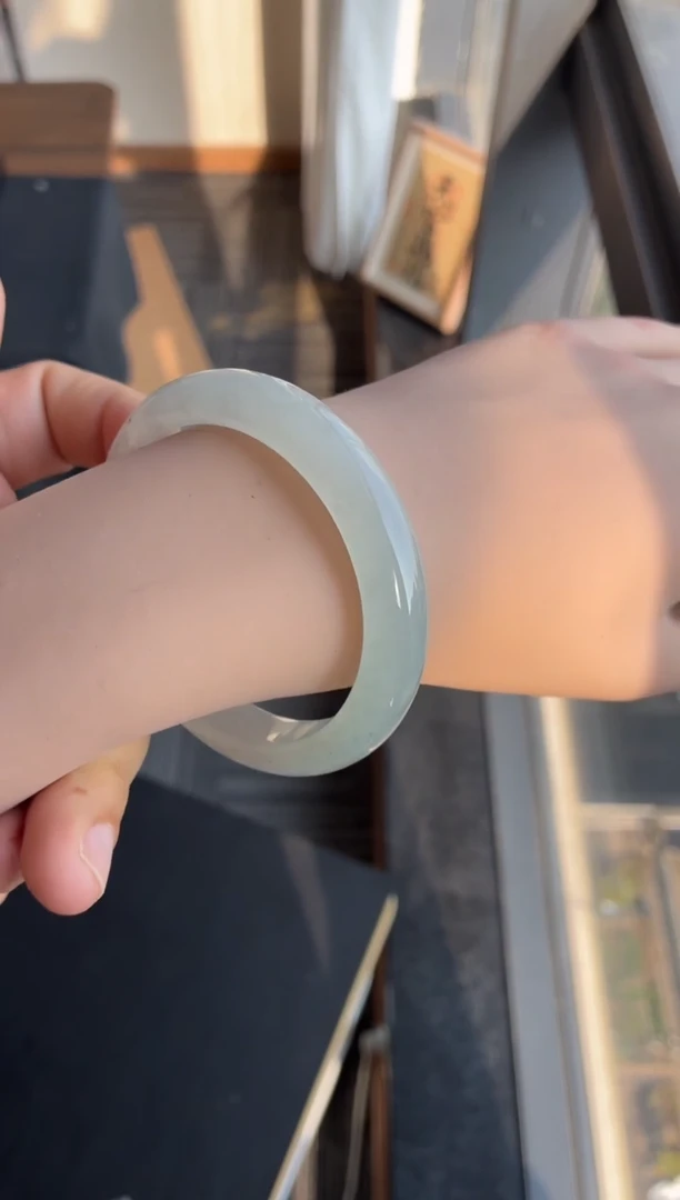 未镶嵌手镯翡翠39号56.9*11.8*8.6正圈