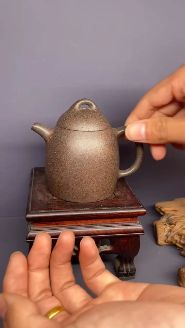 茶壶紫砂岩中泥 秦权