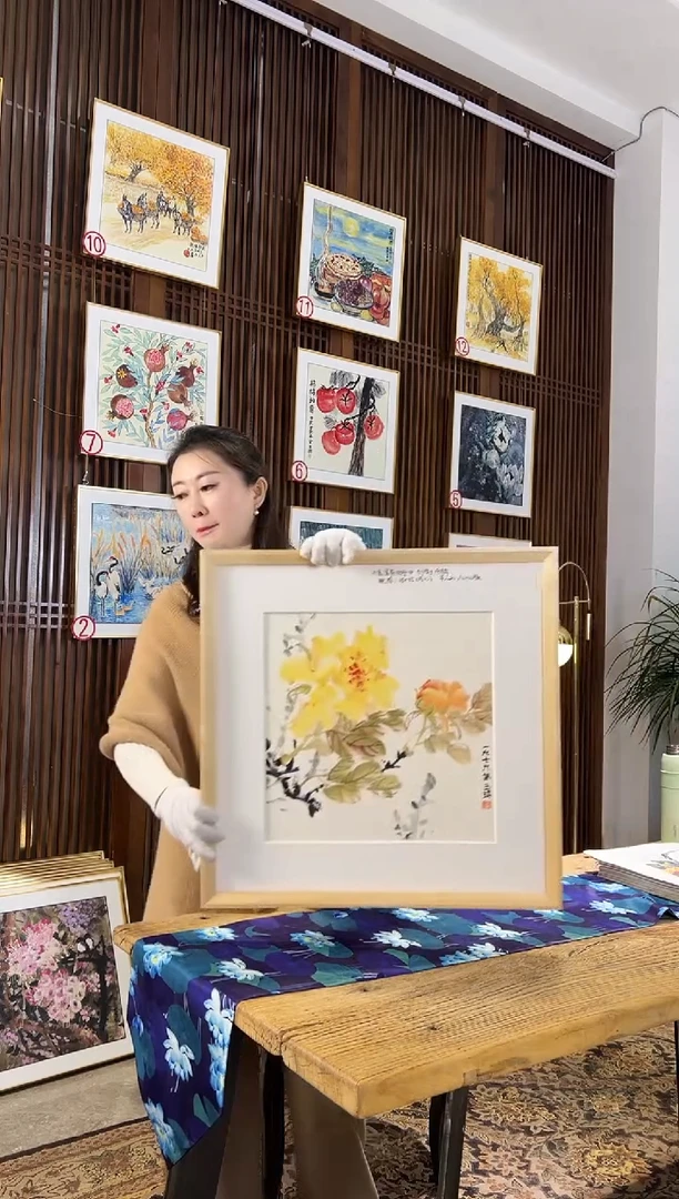 版画耿玉琨名章限量版画S