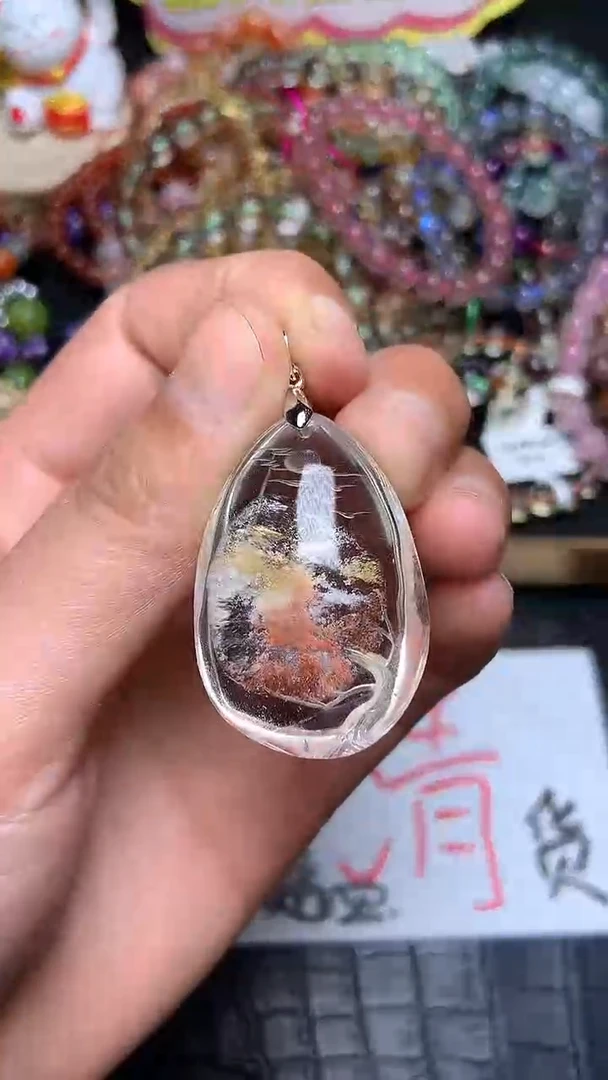 【闪购商品】水晶吊坠(赠链)未镶嵌105