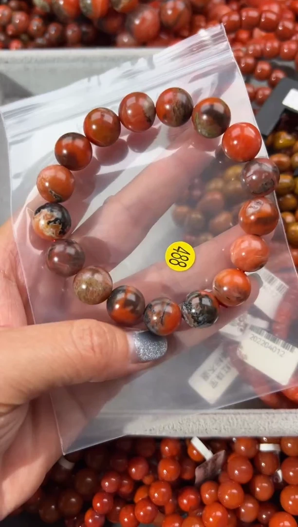 未镶嵌手串南红玛瑙12+