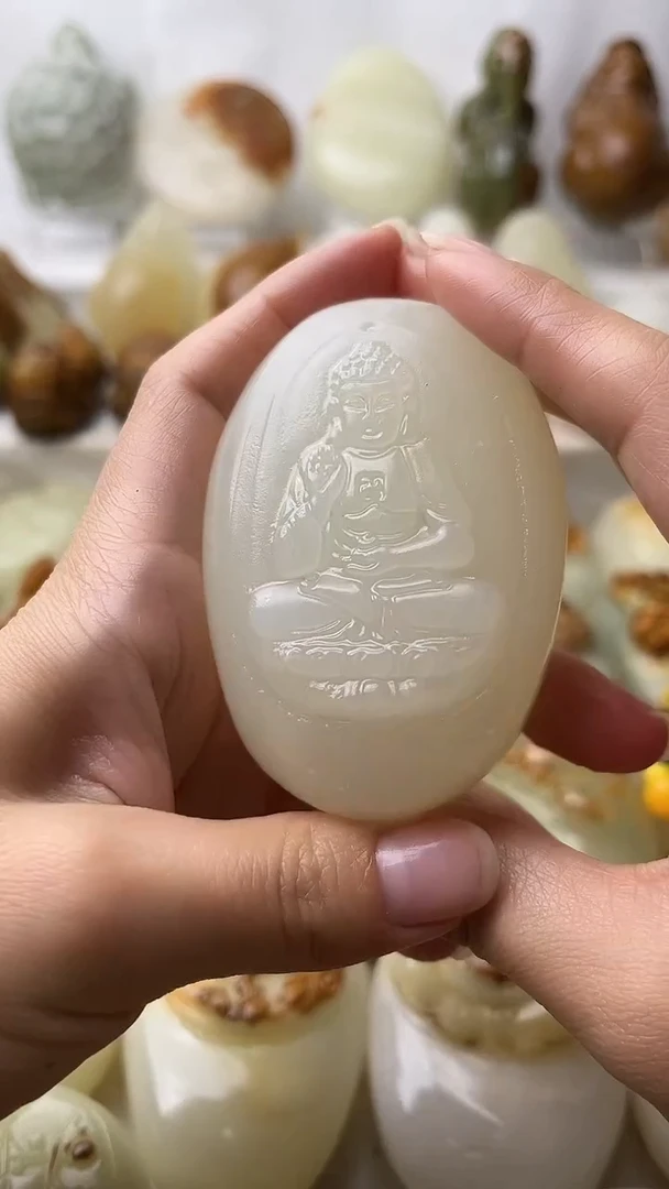 石材古青石棉纹正常不退换阿弥陀佛