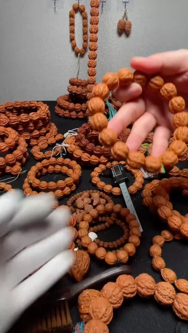 【闪购商品】文玩核桃手串1.5小粗筋