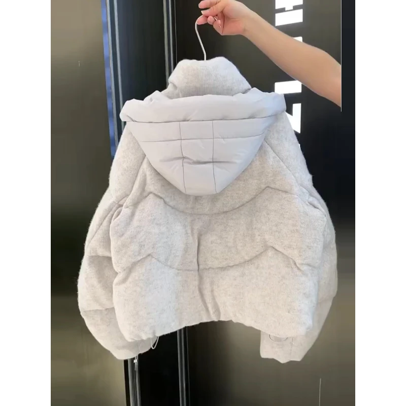 设计感棉服女2025新款初冬季独特超好看流行短款小个子韩系棉外套