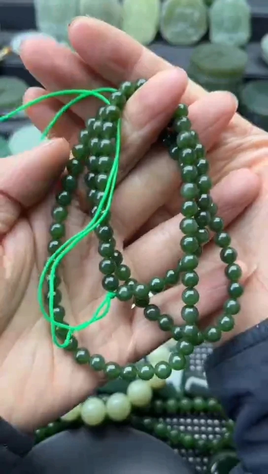 未镶嵌和田玉珠宝半成品链子