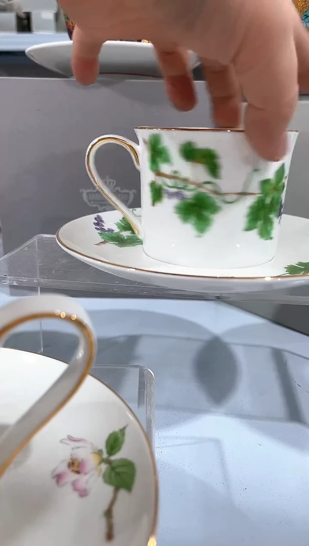 杯子骨瓷（简装）咖啡杯一套