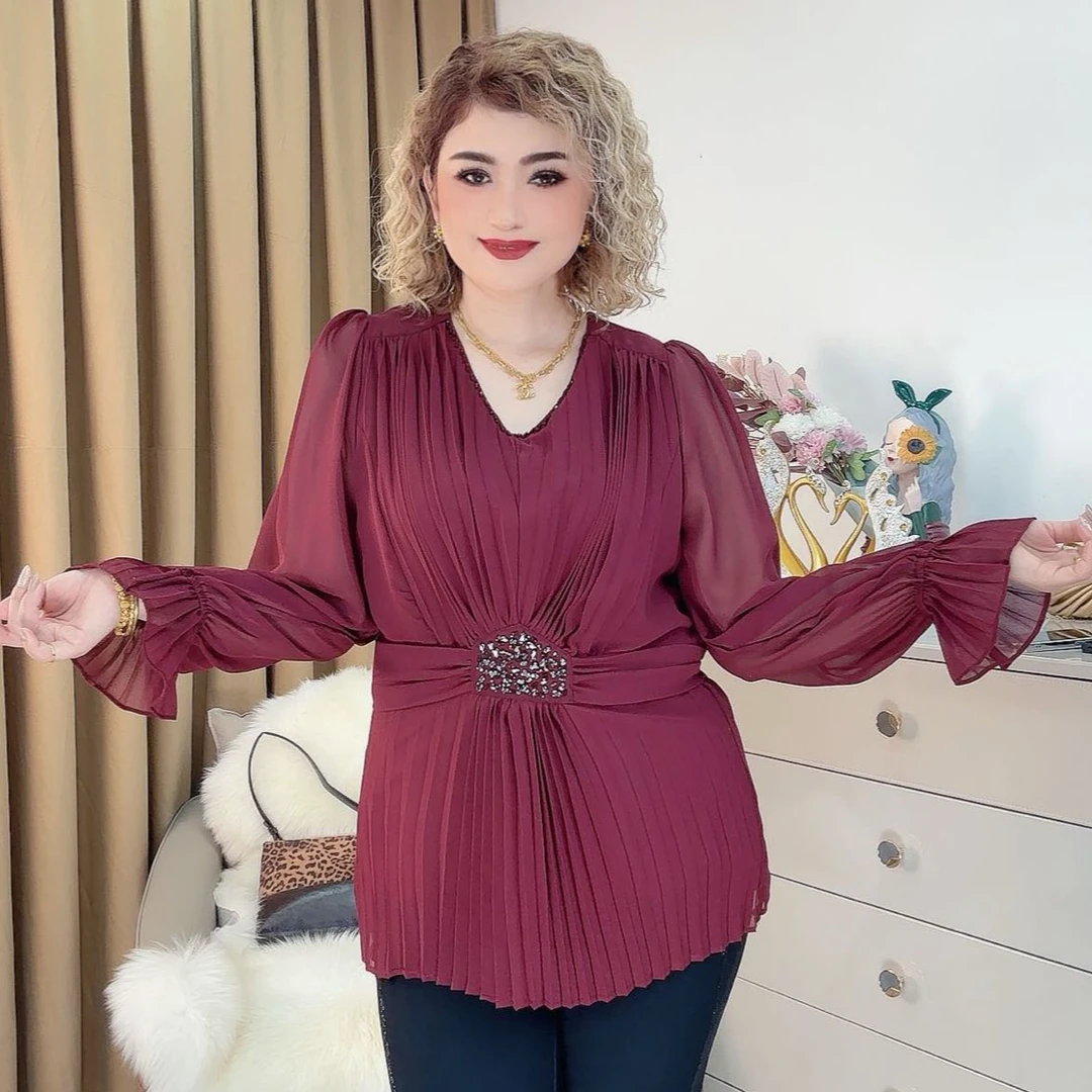 气质长袖洋气百搭宽松86121款衬衣