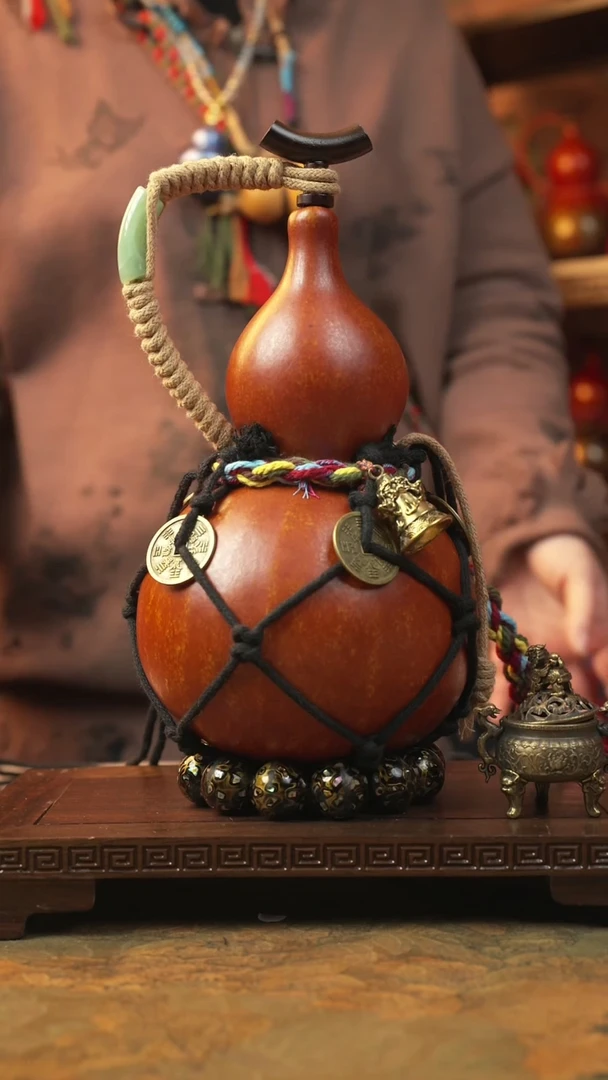 454大漆一物一拍记葫堂出品【不带手串】