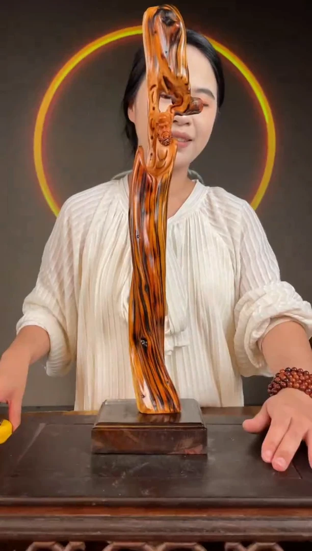 柏木（崖柏）手工摆件,先抢先得! 编号:197