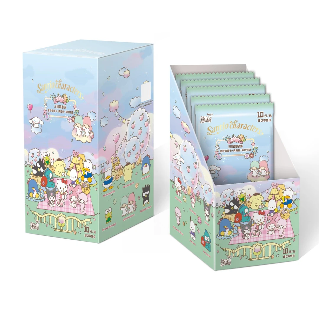 兜兜【角色车车】卡游三丽鸥家族萌梦收藏卡典藏包芳香物语卡牌盲盒