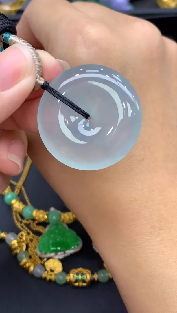 颈饰未镶嵌翡翠557-中国好珍宝