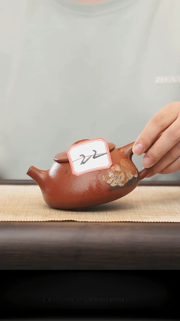茶壶紫砂22号全手工紫砂壶