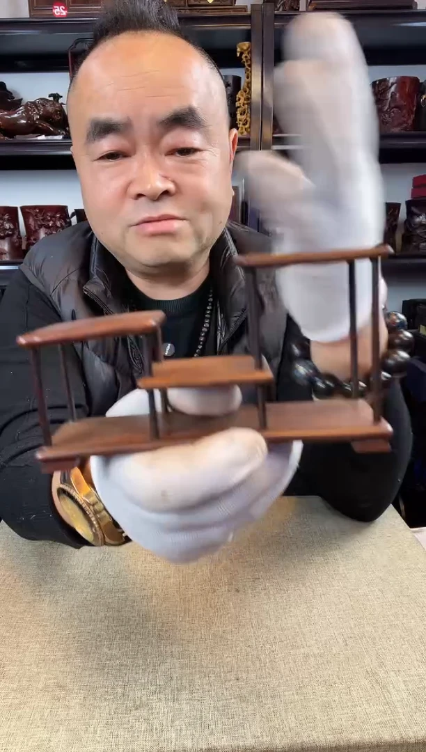 木老李红木工艺品511瑕疵