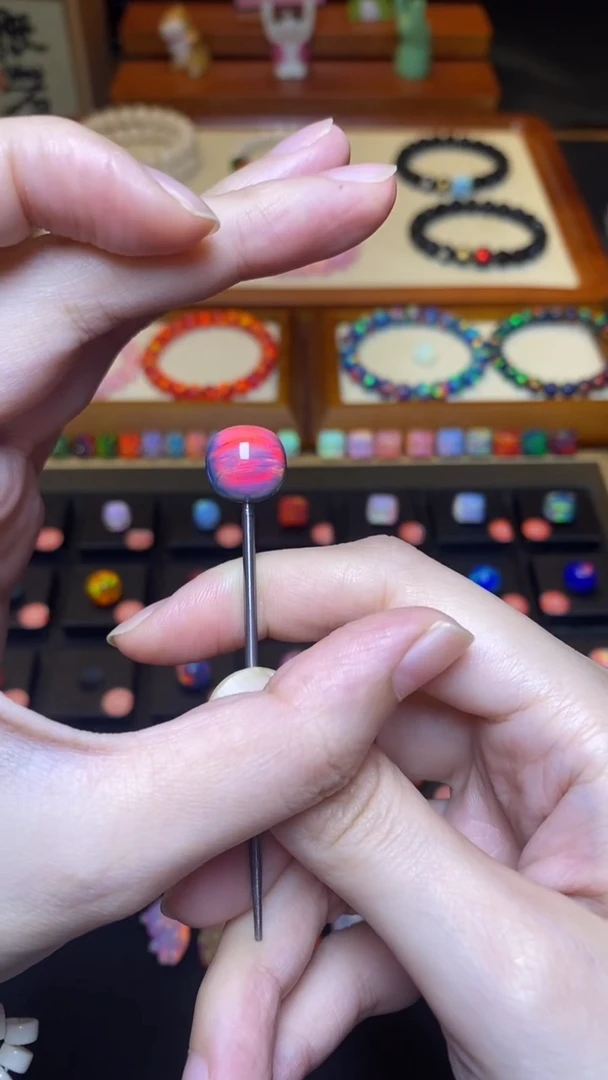 树脂制品11*12mm人工欧泊老型8