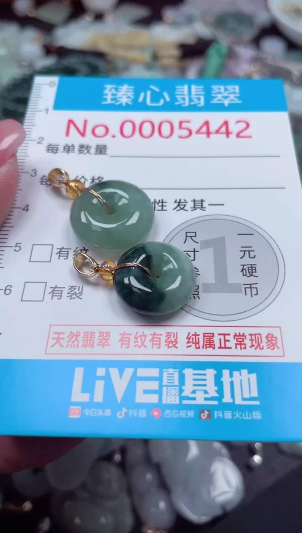 颈饰未镶嵌翡翠5442