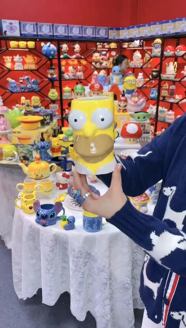 【闪购商品】1@@家用水杯陶瓷杯子