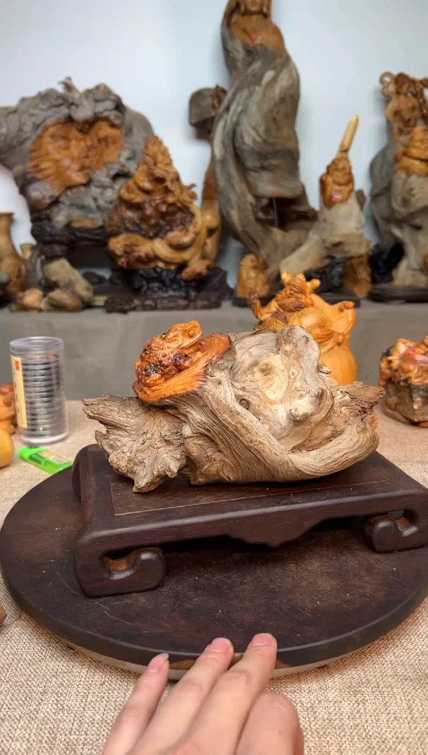 柏木（崖柏）崖柏雕刻件