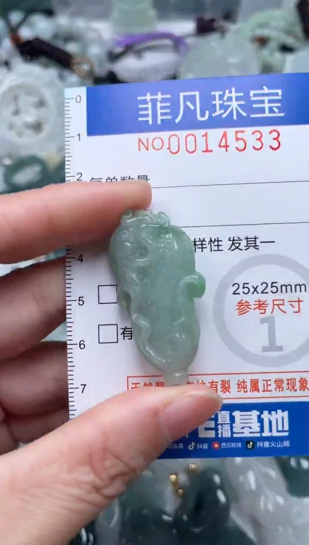 颈饰未镶嵌翡翠14533