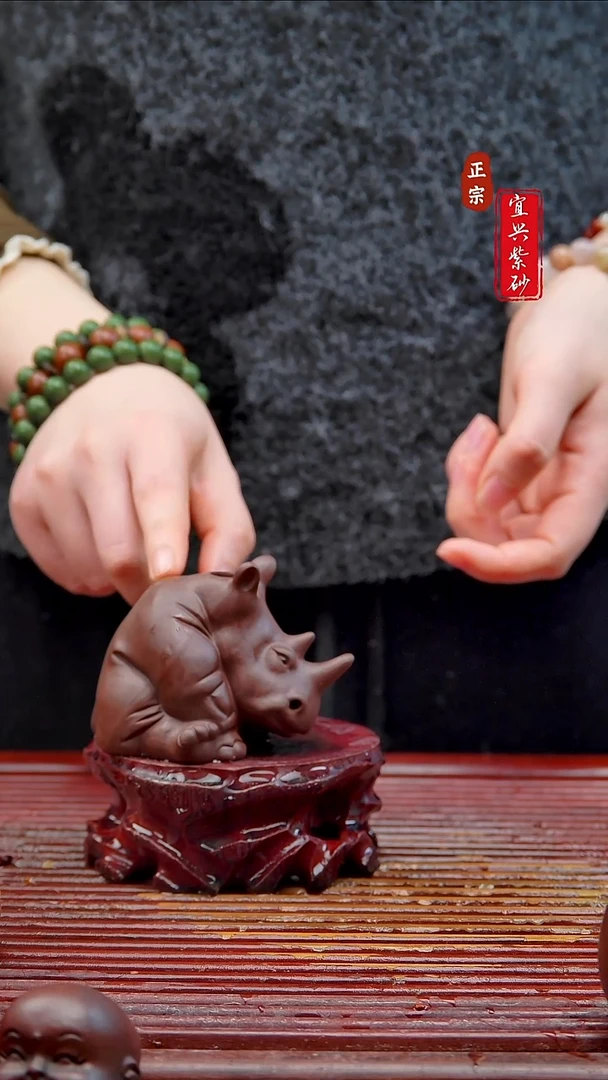 紫砂茶宠宜兴紫砂茶宠摆件