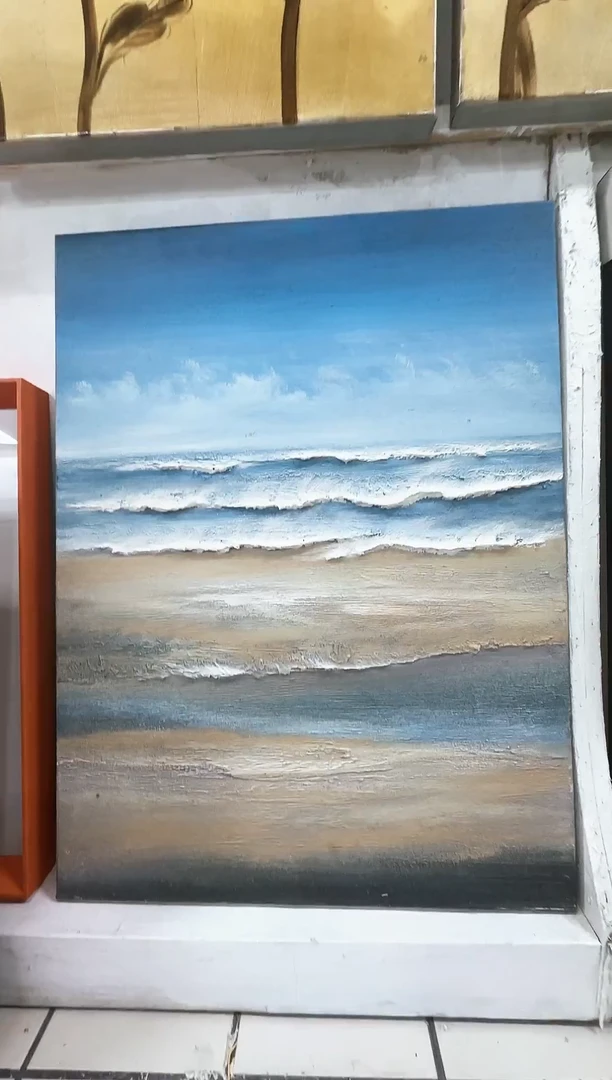 168现代艺术装饰画油画60cm*80cm