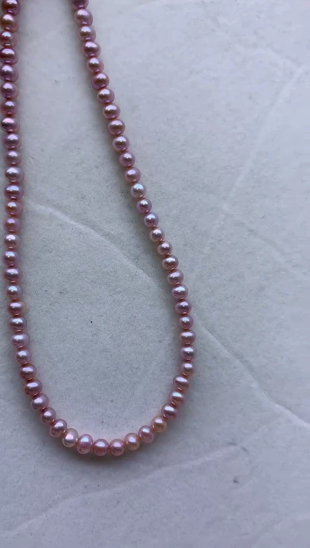 【闪购商品】淡水珍珠项链银S925镶嵌淡水珍珠项链