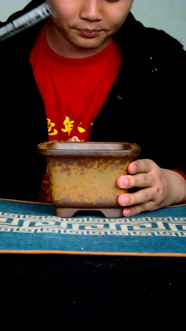 【闪购商品】紫砂花盆11.5*8内径紫砂花盆