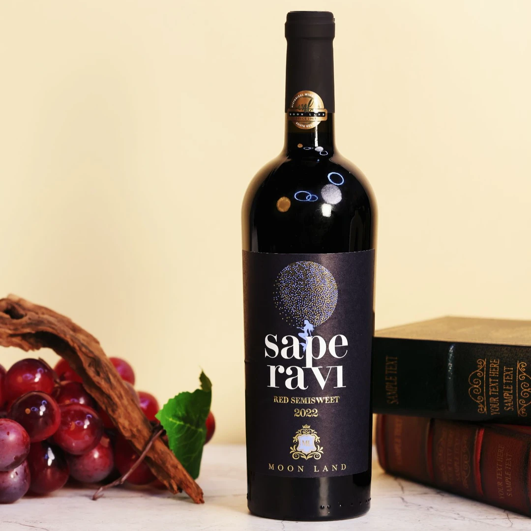 【 俄罗斯进口】 木莱特月光美人半甜葡萄酒12.5度750ml *1 ss