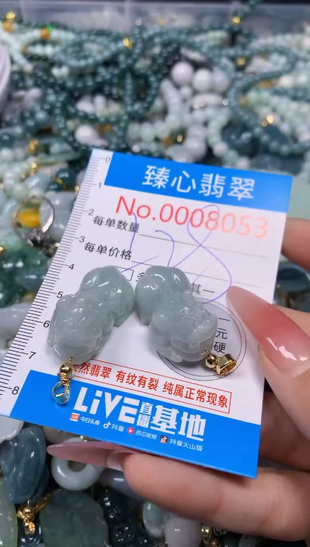 【闪购商品】翡翠颈饰未镶嵌含绳0008053