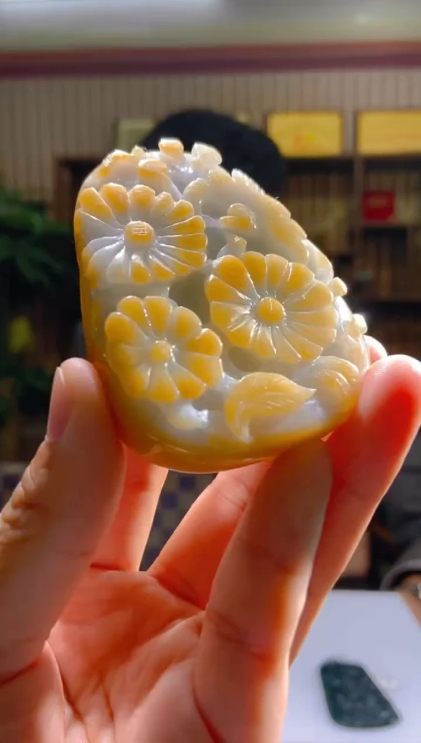 定制翡翠未镶嵌XM翡翠毛货WZ-16