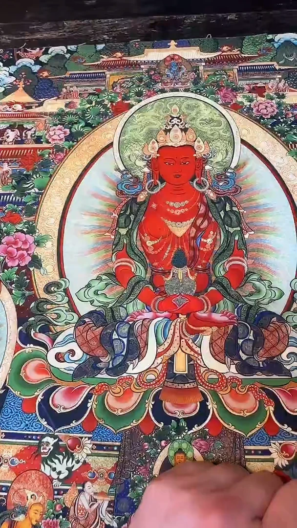 卷轴画梵古文创臻选唐卡008